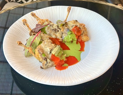 Курица с грибами под сыром Рандеву